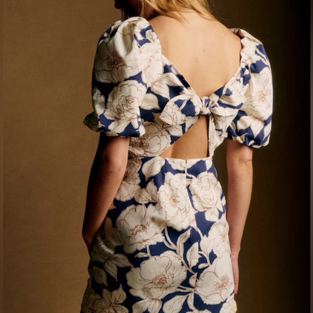Sézane Allya Dress - Size 6 - Dolce Vita Print